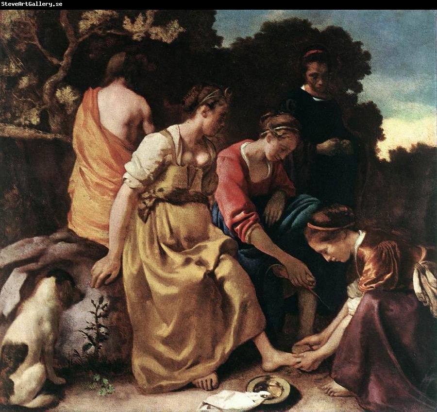 Jan Vermeer Diana and her Companions